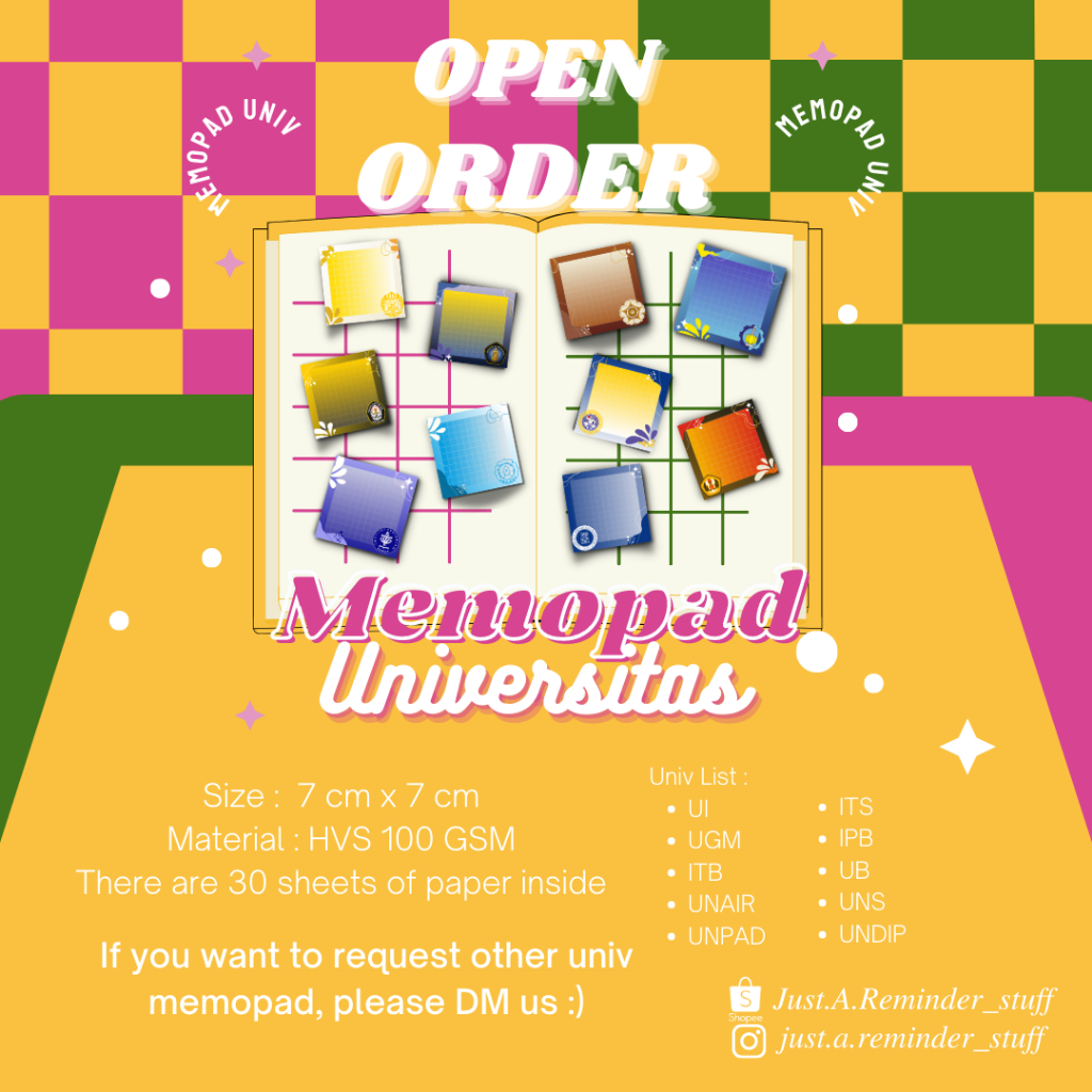 

MEMOPAD UNIVERSITAS