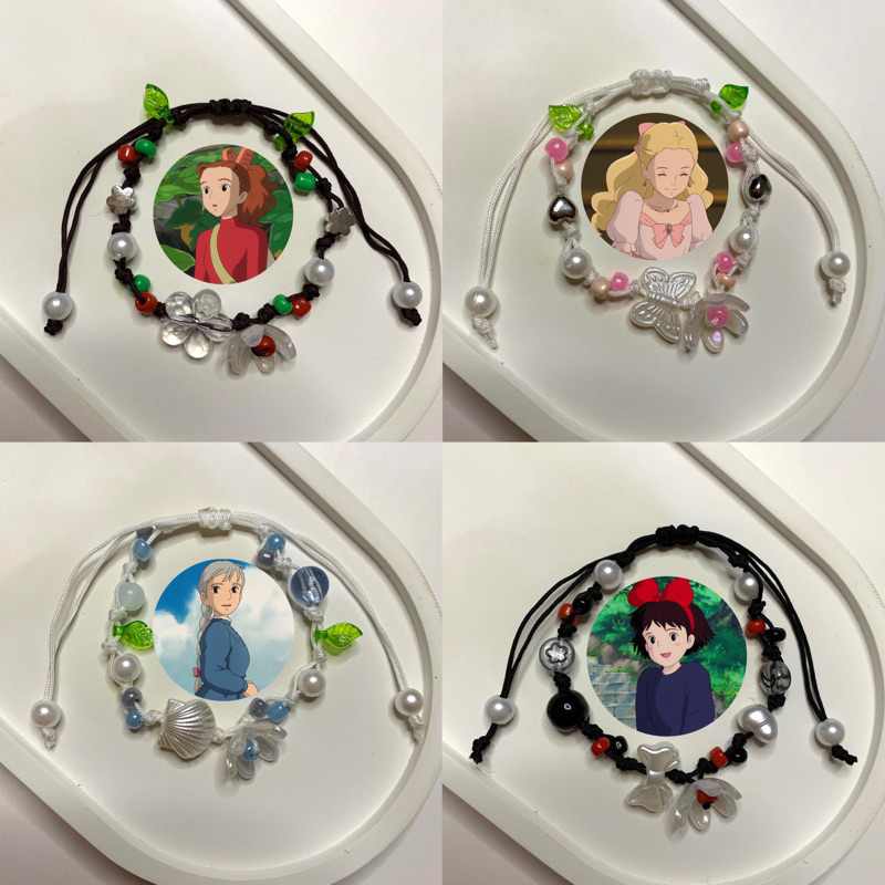 Ghibli Bracelet | Gelang Ghibli Aesthetic | Gelang Serut Ghibli