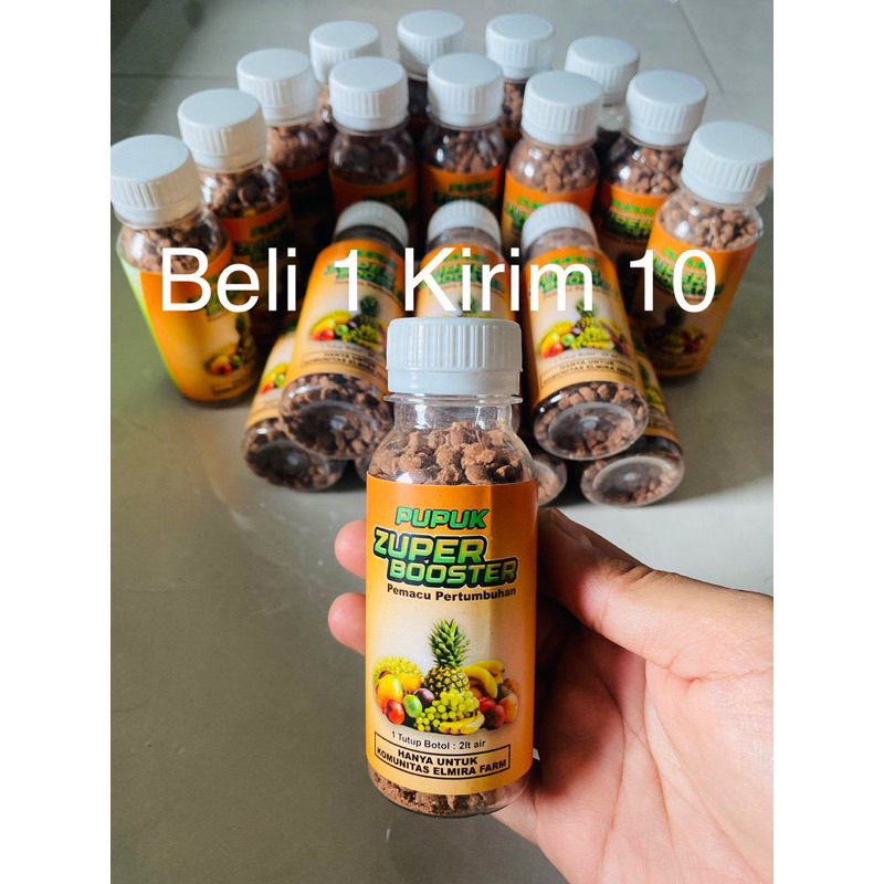 Zuper Booster Pemacu Pertumbuhan Buah Sayur Tanaman