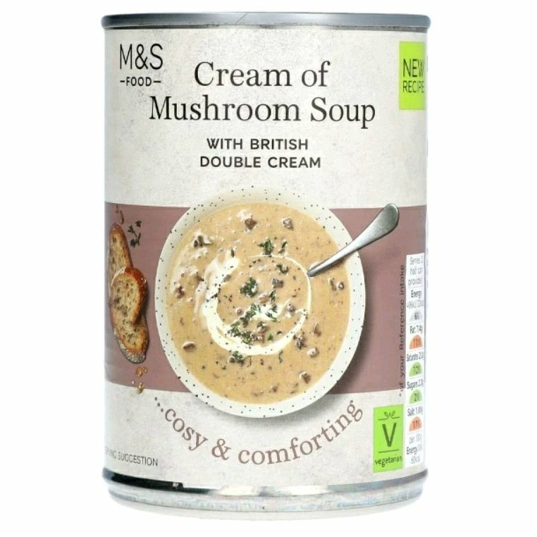 

MARKS & SPENCER M&S FOOD Cream of Mushroom Soup 400g