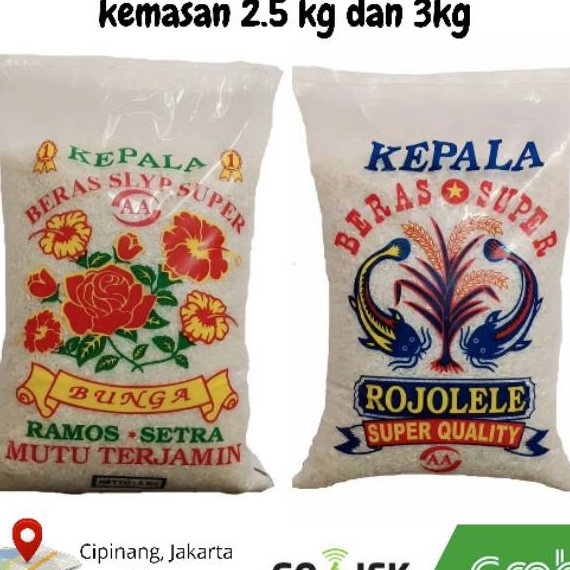 

BERAS ZAKAT SEDEKAH PARCEL THR 25KG 3 KG MURAH READY