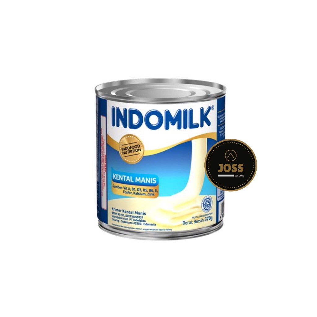 

[KHUSUS INSTAN] INDOMILK Susu Kental Manis Putih & Coklat 370gr