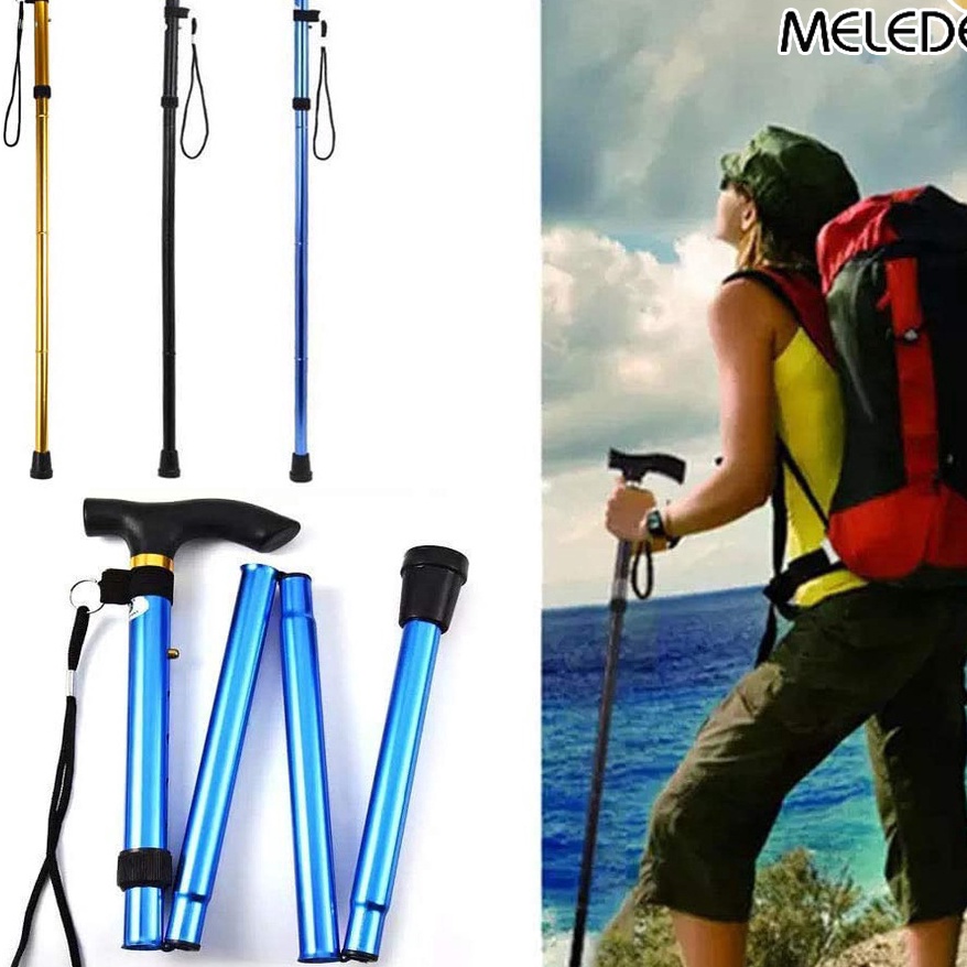 ORIGINAL MELEDE Tracking Pole Eiger Valor Tongkat Gunung Trekking Hiking Alat Camping Tongkat Jalan 