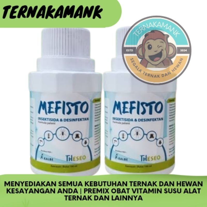 Mefisto @100ml - Desinfektan Kucing Desinfektan Anjing, Desinfektan Kutu, Anti Kutu, Anti Lalat