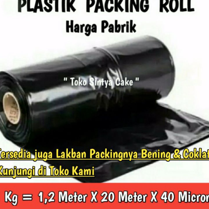 

Berikan Hadiah yang Dapat Diingat Seumur Hidup Plastik Packing Hitam Rollplastik olshop 1 kg Tebal Elastis