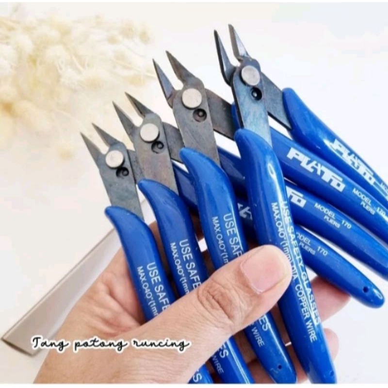 Tang Potong Wire Cable 5 Inci Tang Potong Kawat Tang Plato Tang Potong Senar Serbaguna