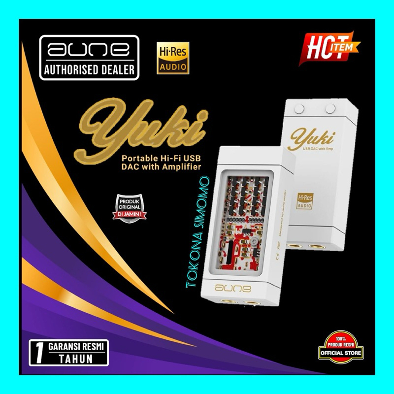 Aune YUKI High End Dongle USB DAC Amp with Dual DAC Chip CS43198