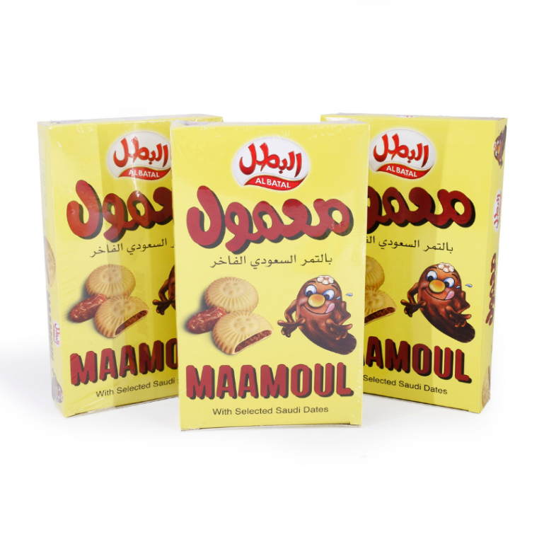 

Biskuit Kurma Kukis Kurma Al Batal Mamoul Mamol 1Box Isi 16 Pcs