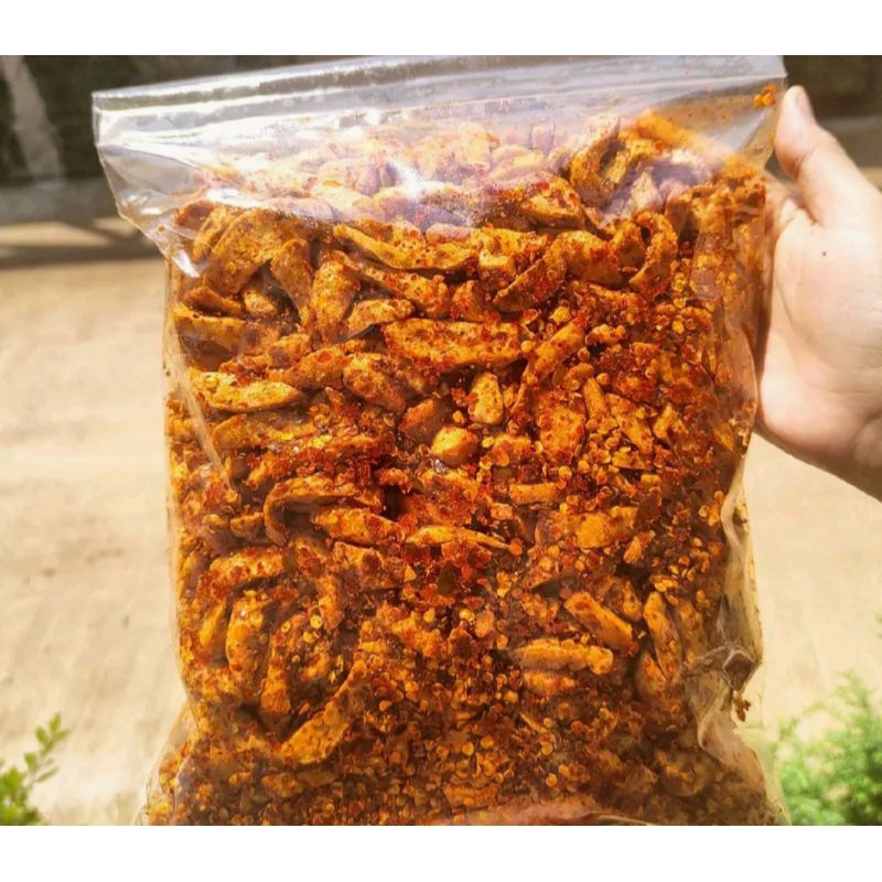 

Basreng pedas daun jeruk ( 1 kg )