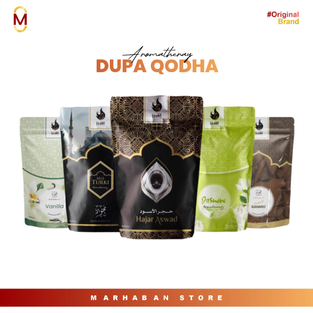 Dupa Kerucut Qodha Bukhur Bakhoor Gaharu Qodha Aromaterapi Original