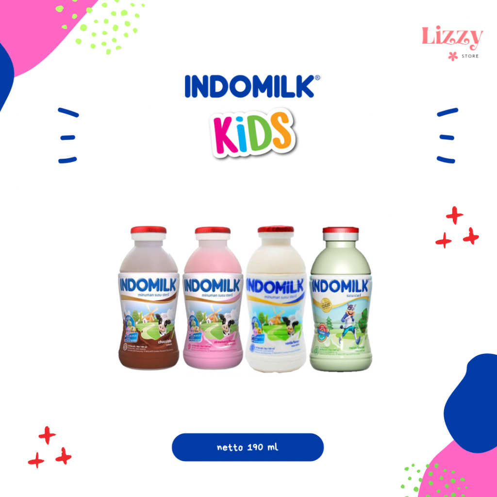 

Indomilk Kids Susu UHT Botol Kemasan 190ml