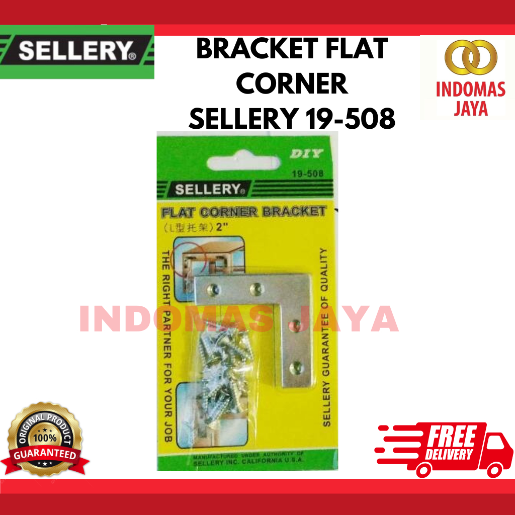 BRACKET FLAT CORNER SELLERY 19-508