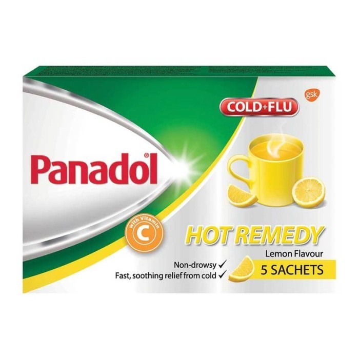 Panadol Hot Remedy, 5 sachets - Singapore