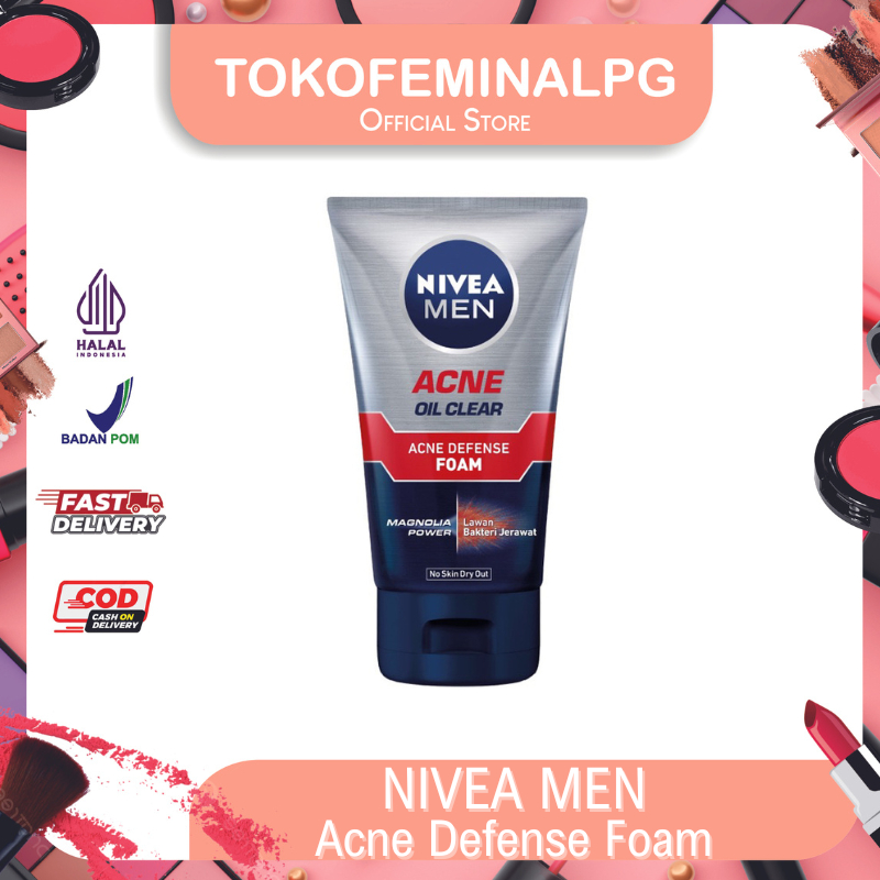 NIVEA MEN - Acne Oil Clear Acne Defense Foam