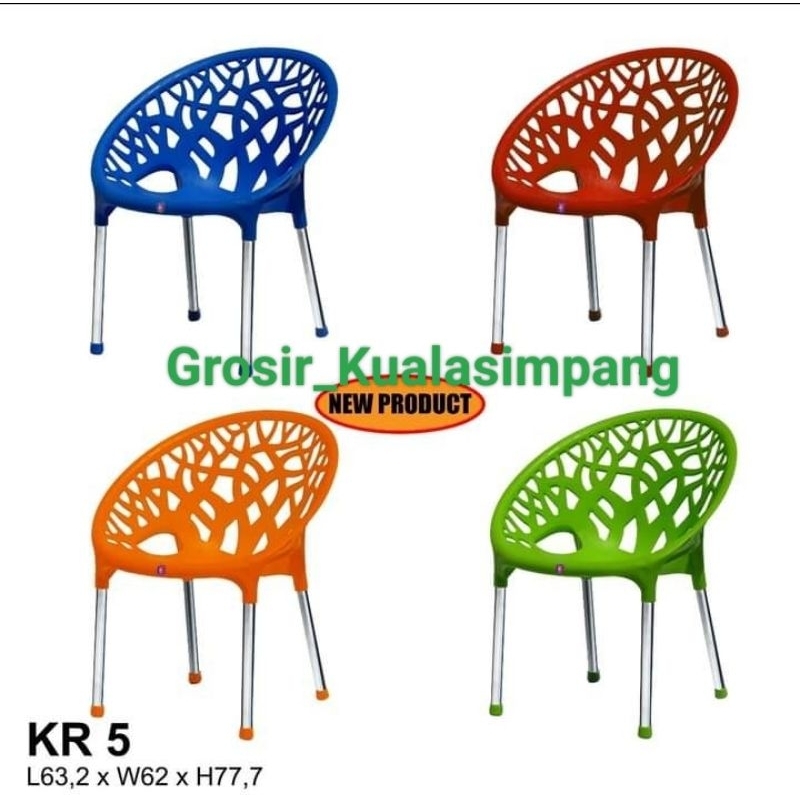 Kursi Teras / Kursi Cafe / Kursi Santai / Kursi Makan / Kursi Twinpan / Kr5 / Kursi Panda