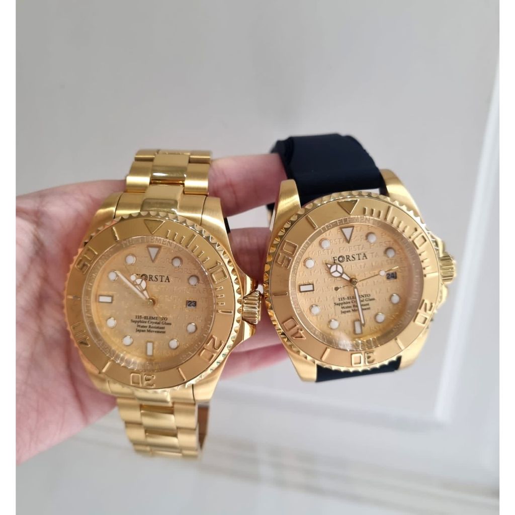 Forsta Elemento All Gold - Jam Tangan Kesehatan