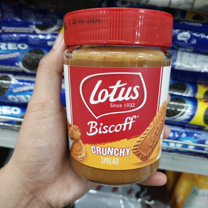 

selai lotus biscoff crunchy 380gr