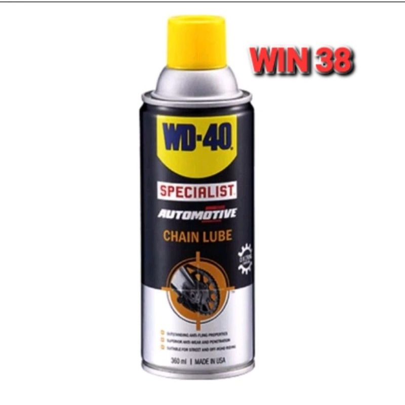 WD 40 Specialist Chain Lube 360 ml/Pelumas Rantai Motor/Pelumas Semua Rantai