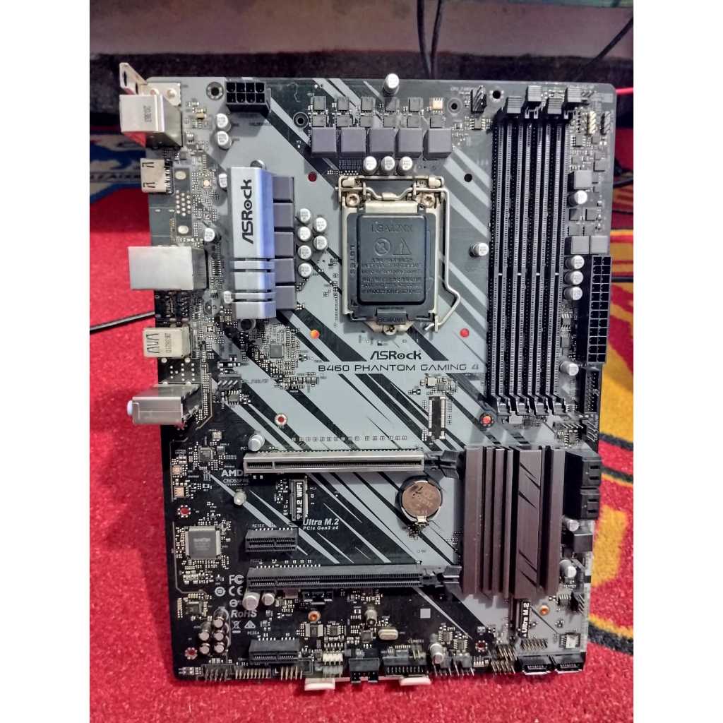 Motherboard Asrock B460 Phantom Gaming 4 Intel Comet Lake LGA1200 DDR4