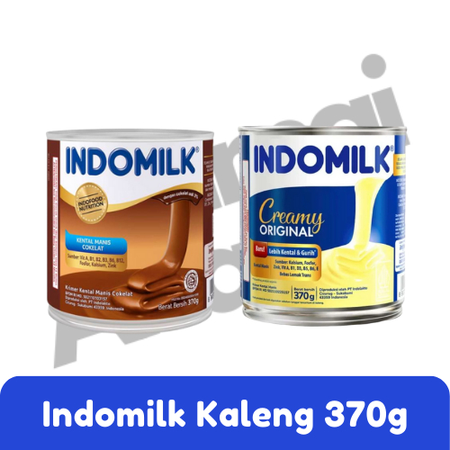 

INDOMILK SUSU KENTAL MANIS KALENG 370G | INDOMILK KALENG