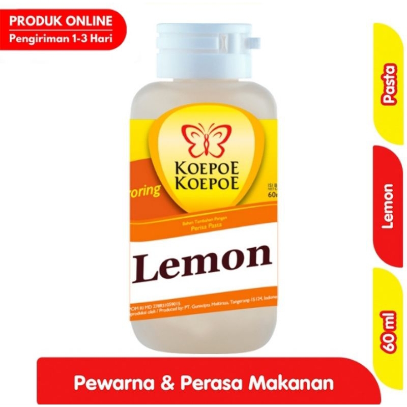 

KOEPOE KOEPOE Pasta Lemon 60 ml