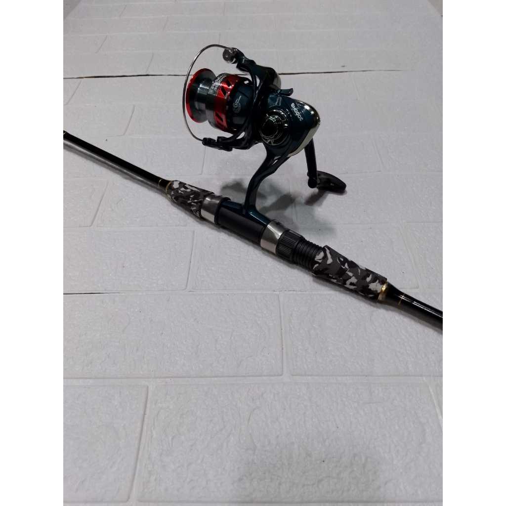 1 SET JORAN DAN REEL SPINNING AJIRO PEGASUS