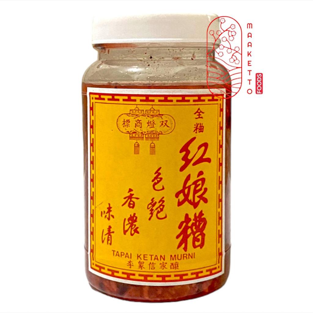 

Tapai Ketan Murni / Tape Ketan Merah Cap Lampion / Angcau 350ml