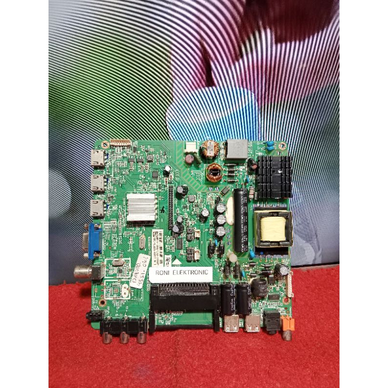 MAINBOARD DAEWO DTV 43S1 MOTHERBOARD MESIN TV MODUL TV DAEWO DTV43S1