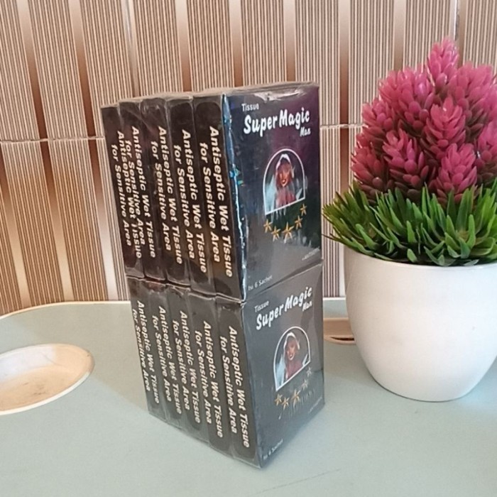 KOPI RUBE STAMINA PRIA SACHET ISI 5/ tisu super magic