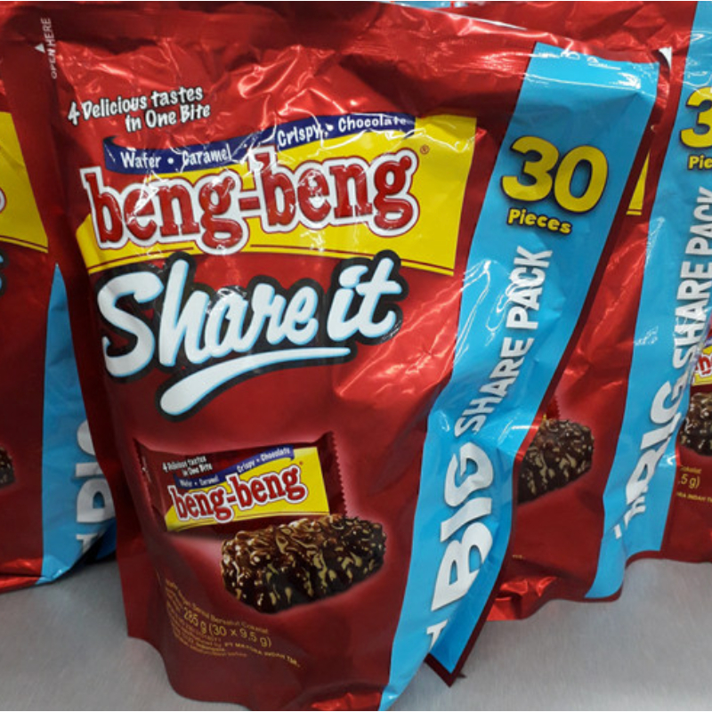 

Beng-Beng Share It 30 pcs | snack coklat | beng beng