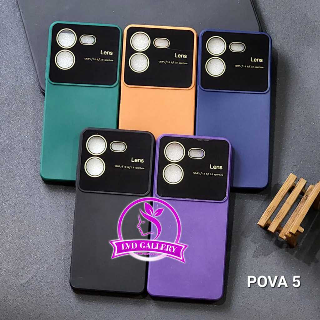 Tecno Pova 5 Tecno Pova 5 Pro SoftCase Macaron Big Lens Case Tecno Pova 5 Tecno Pova 5 Pro