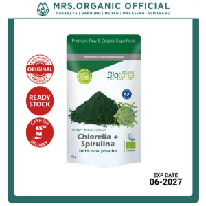 

Biotona Chorella + Spirulina Raw 200 Gram