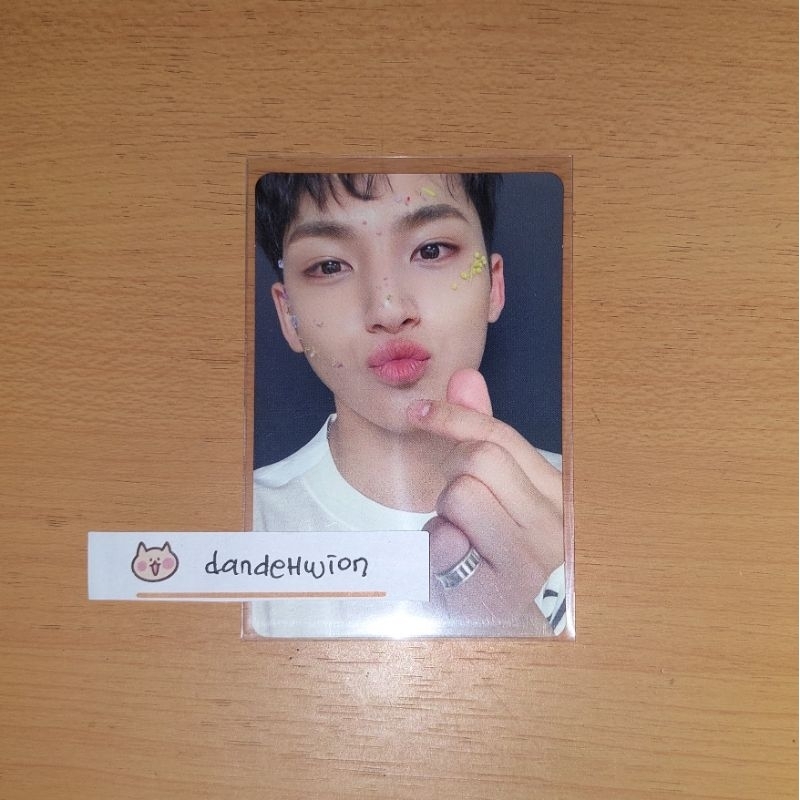 [ booked ] seventeen mingyu fallin flower flfl lim A japan