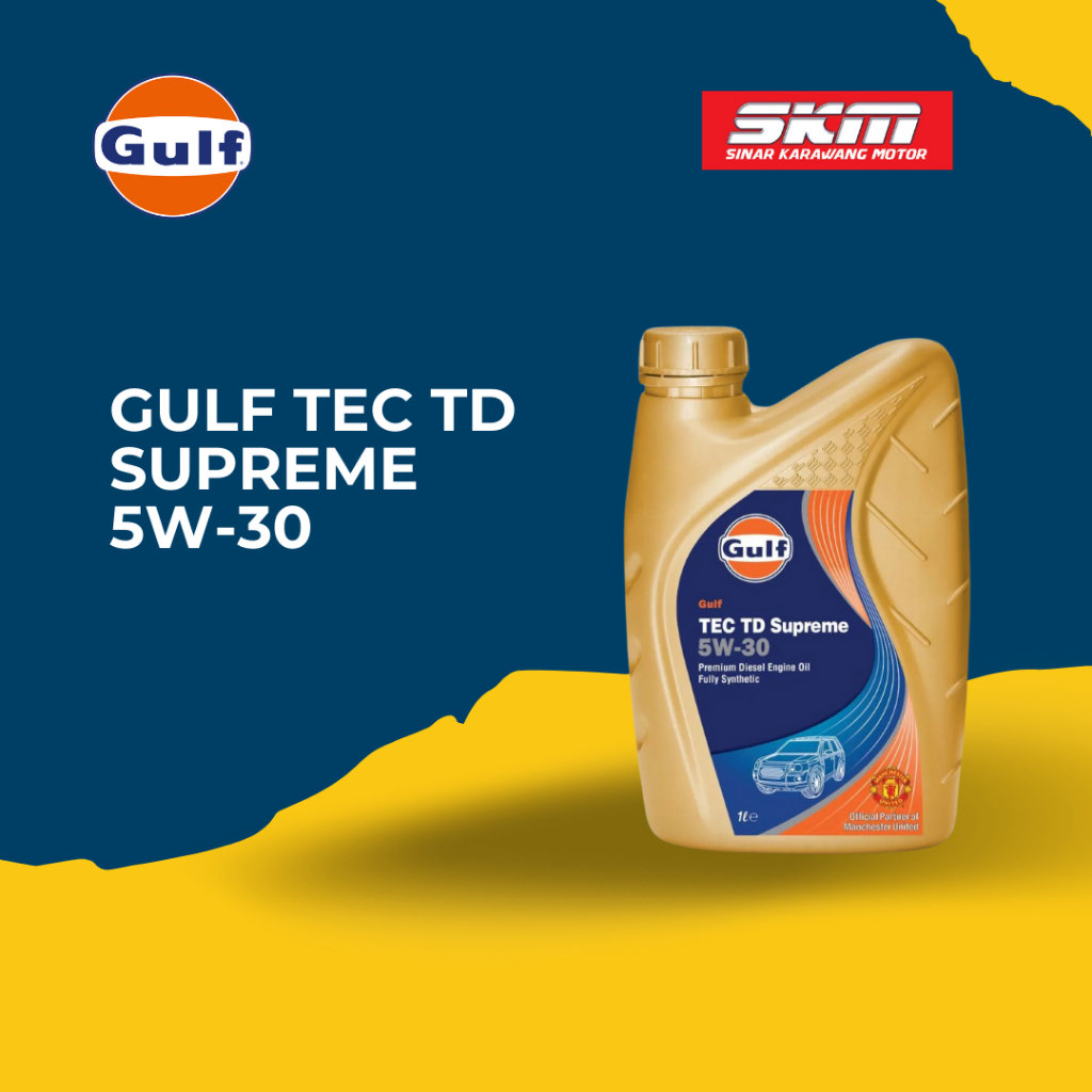 OLI GULF TEC TD SUPREME DIESEL 5W-30 UK 1L