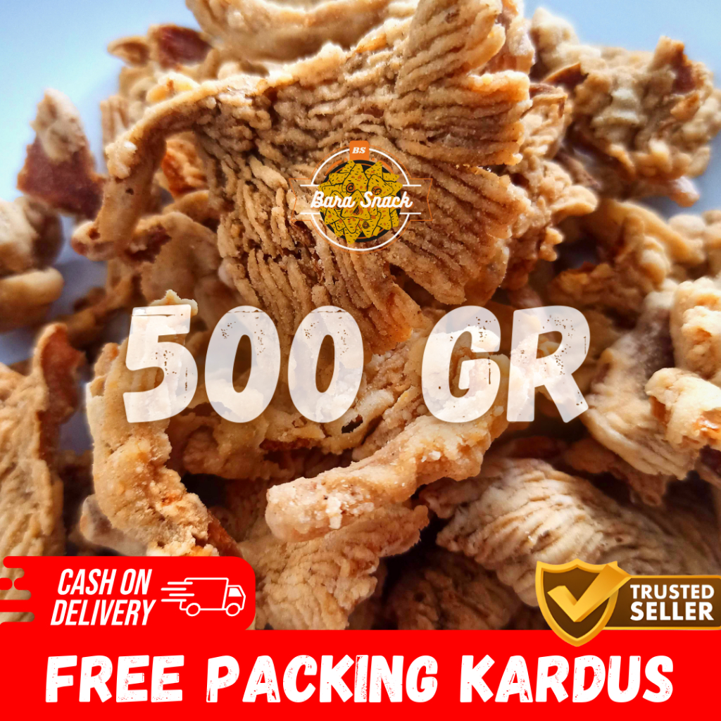 

[ 500gr ] Keripik Jamur Gurih Cap RBK Premium / Kripik Jamur Crispy / Camilan Snack Kiloan Murah -K