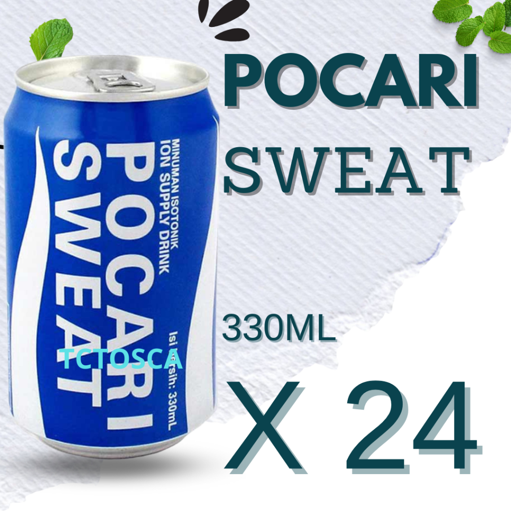 

Pocari Sweat Kaleng 330mL 1 Dus Isi 24 Pcs