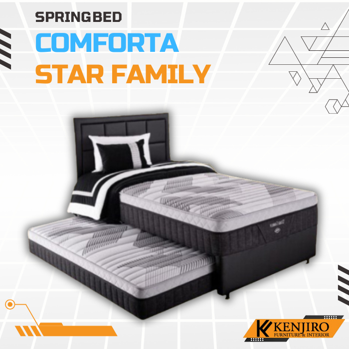 Kasur Springbed Comforta 2in1 Star Family