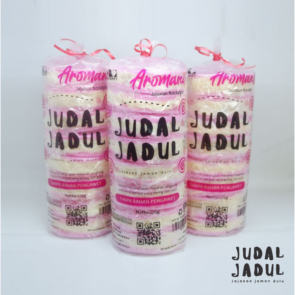 

JudalJadul - Arum manis besar /Rambut nenek /Gulali jadul ( 1 Bungkus Isi 8 Pcs )