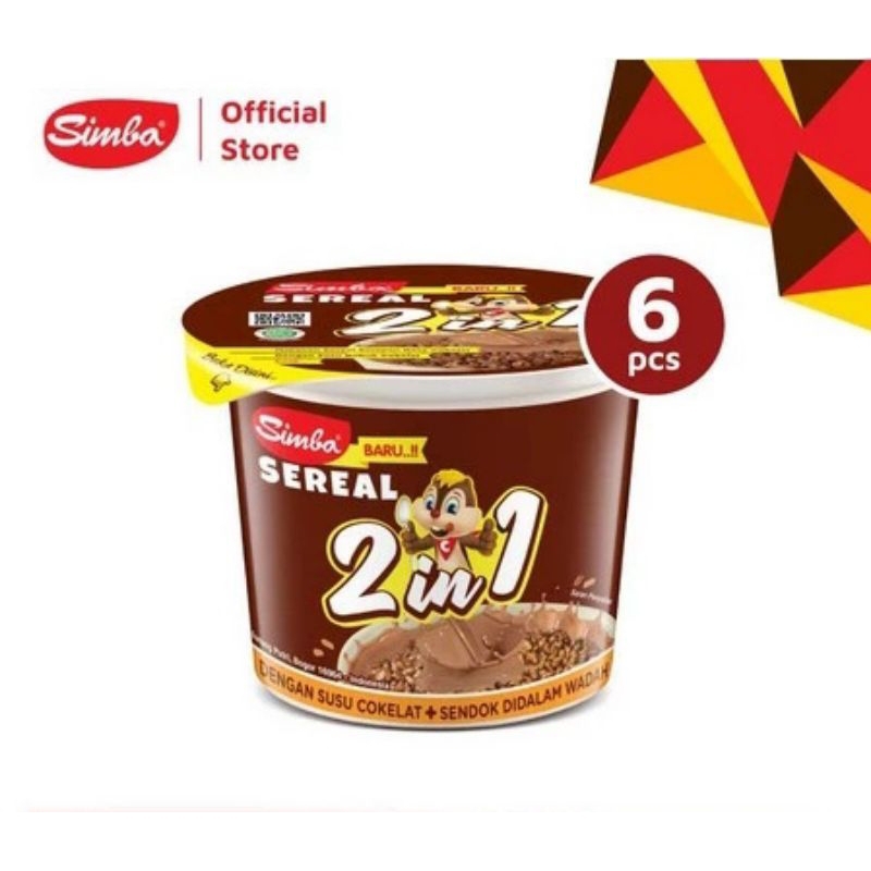 

Simba sereal 2in1 cup 22gr satuan