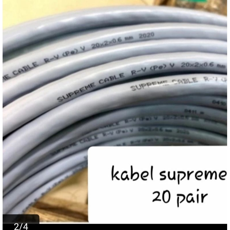 Kabel Supreme 20 Pair / Kabel Supreme Multipair / Kabel Supreme Indoor