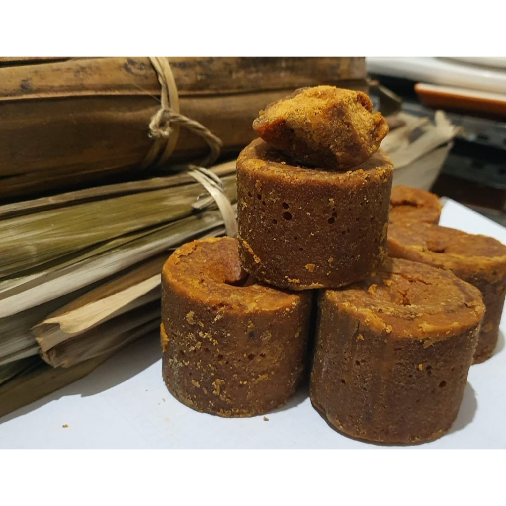 

Gula Aren Cetak BONJOR Organik Murni 100% Tanpa campuran Zat Kimia Bersertifikat (P-IRT) Cap Semar per 1kg