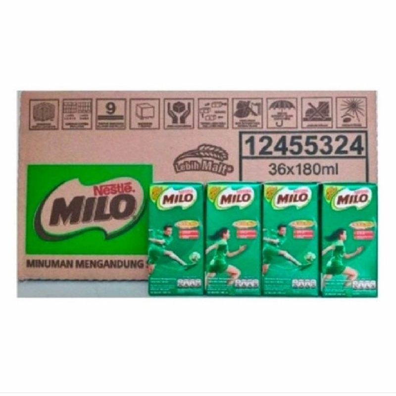 

[1Dus] MILO UHT COKLAT - 180ml & 110ml