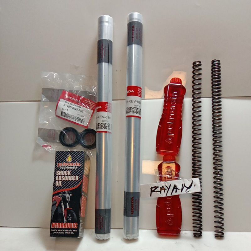 sok depan KEV Supra fit Supra fit Supra x lama per+sil+oli+sok