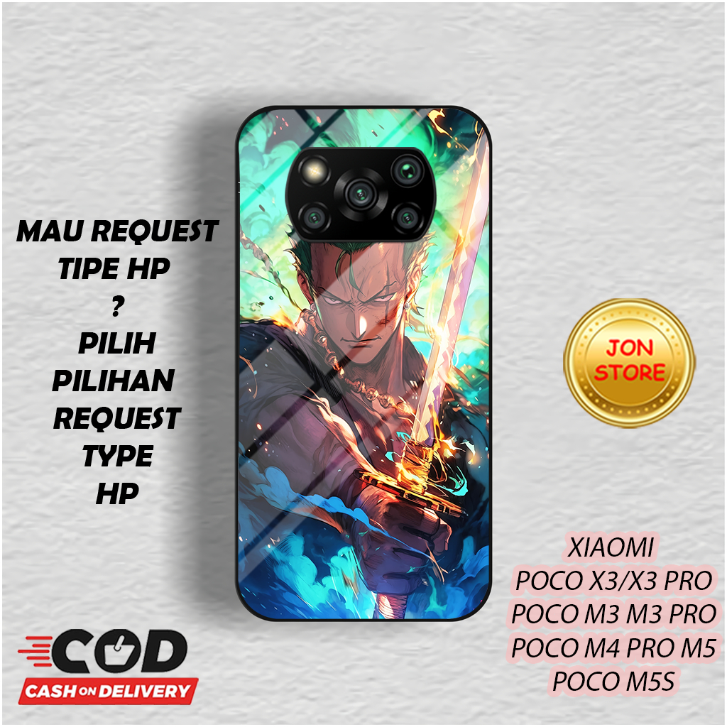 (CMM 16) Sofcase Case Glossy Kilau Untuk POCO X3 X3 PRO X3 NFC M3 M3 PRO 5G M4 PRO M5 M5S Moitf Anim