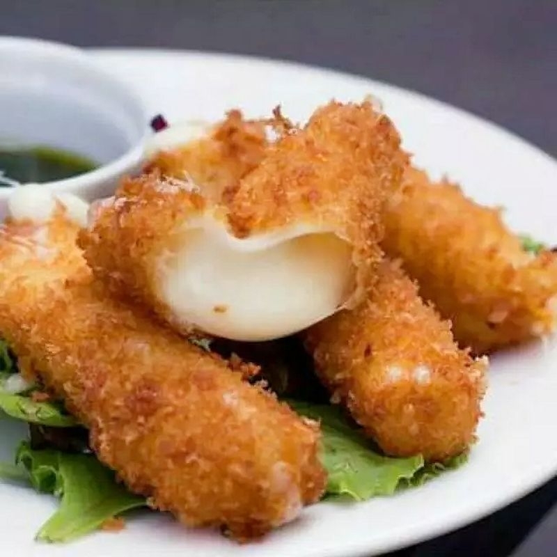 

– CHEESY MOZA STICK FROZEN | STIK KENTANG MOZARELLA FROZEN FOOD