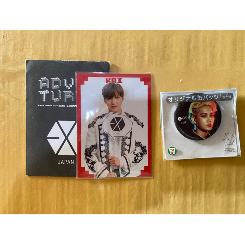 photocard japan version kai version/ pin japan version