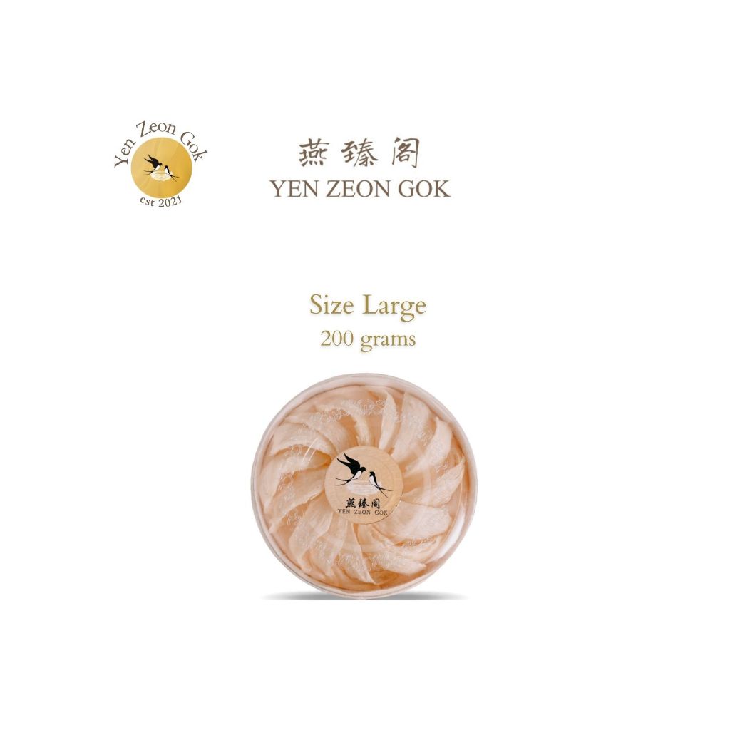 

YEN ZEON GOK SARANG WALET PREMIUM BERSIH TIPE MANGKOK 200 GRAMS