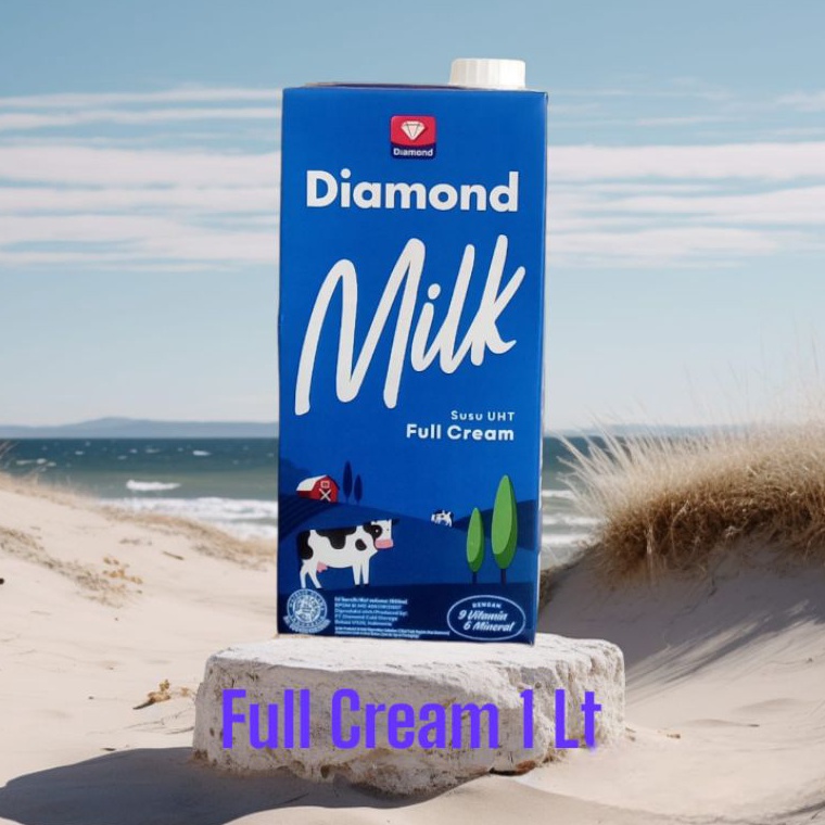 

PROMO ALE SUSU DIAMOND UHT FULL CREAM UHT COKLAT LOW FAT 1 LITER Exp Desember 224