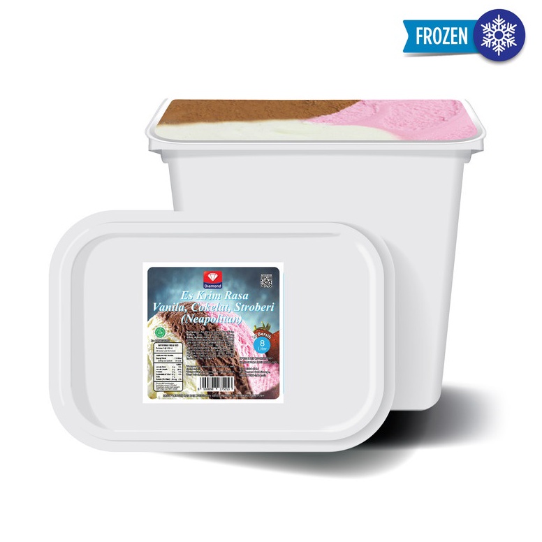

New event DIAMOND ICE CREAM NEAPOLITAN 8 LT