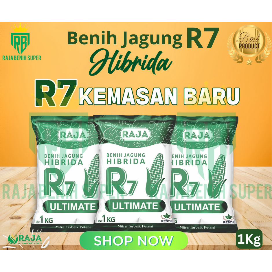 Benih jagung hibrida R7 ULTIMATE kemasan 1kg